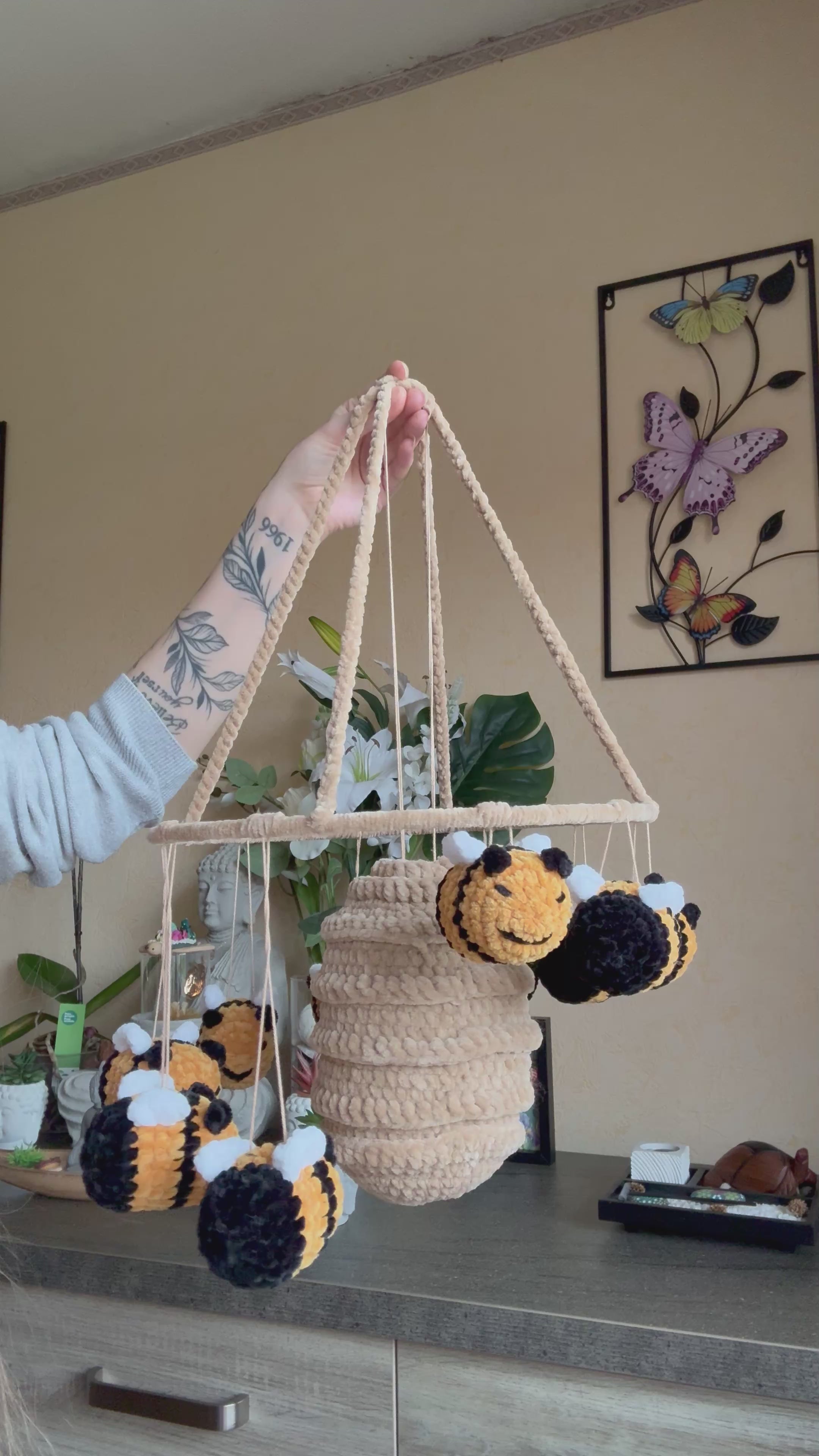 Décoration 10 Abeilles et Ruche